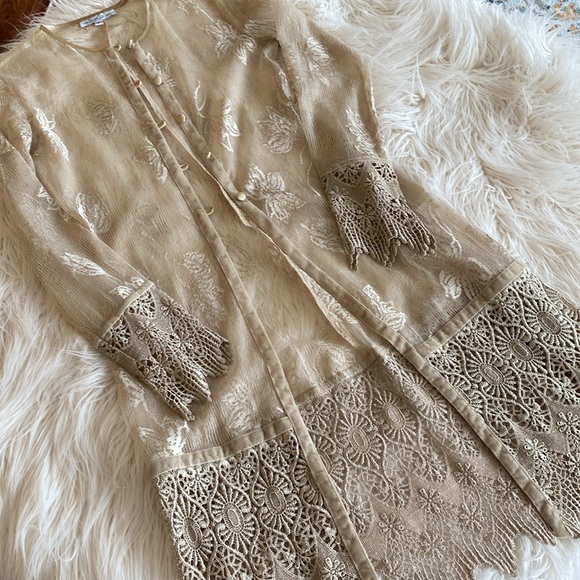 Vintage THE WHITE House long cardigan - Picture 14 of 15